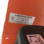 Used Linemaster 4C-30F2-S Pneumatic Foot Valve, 30CFM at 100psi, W/ 522-B14 Guard