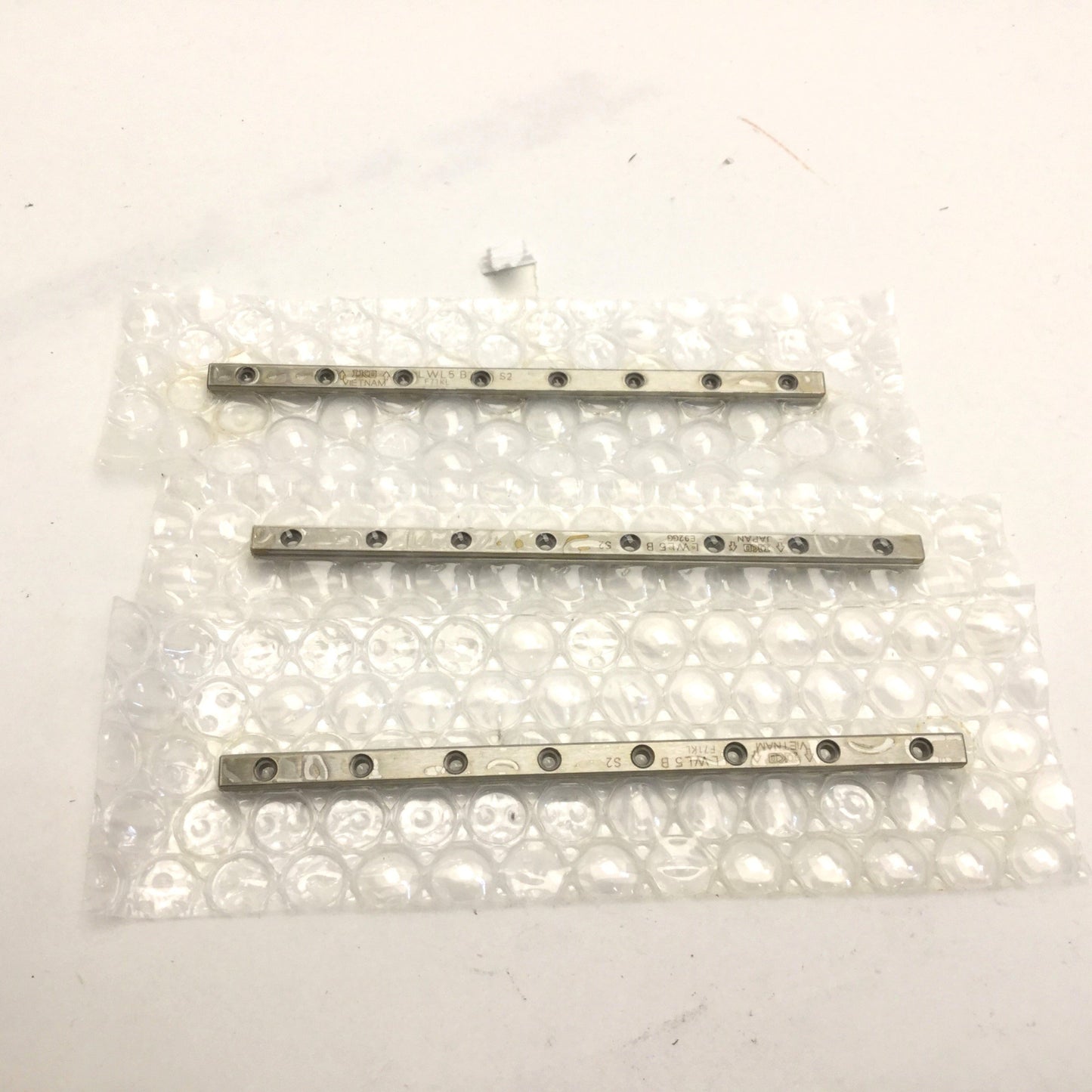 New Other Lot of 3 New IKO Nippon Thompson LWL5 B R120 B P S2 Miniature Linear Motion Rail
