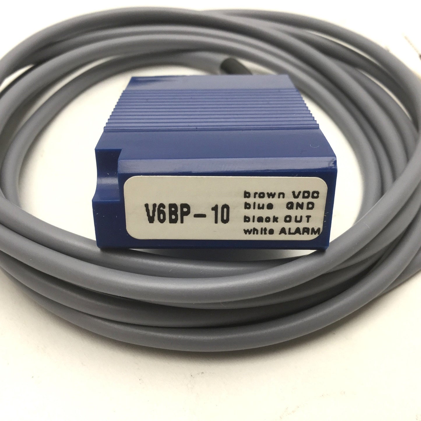 New STM V6BP-10 Adjustable Photoelectric Sensor Amplifier, 4-Wire, 10-30VDC, 200mA