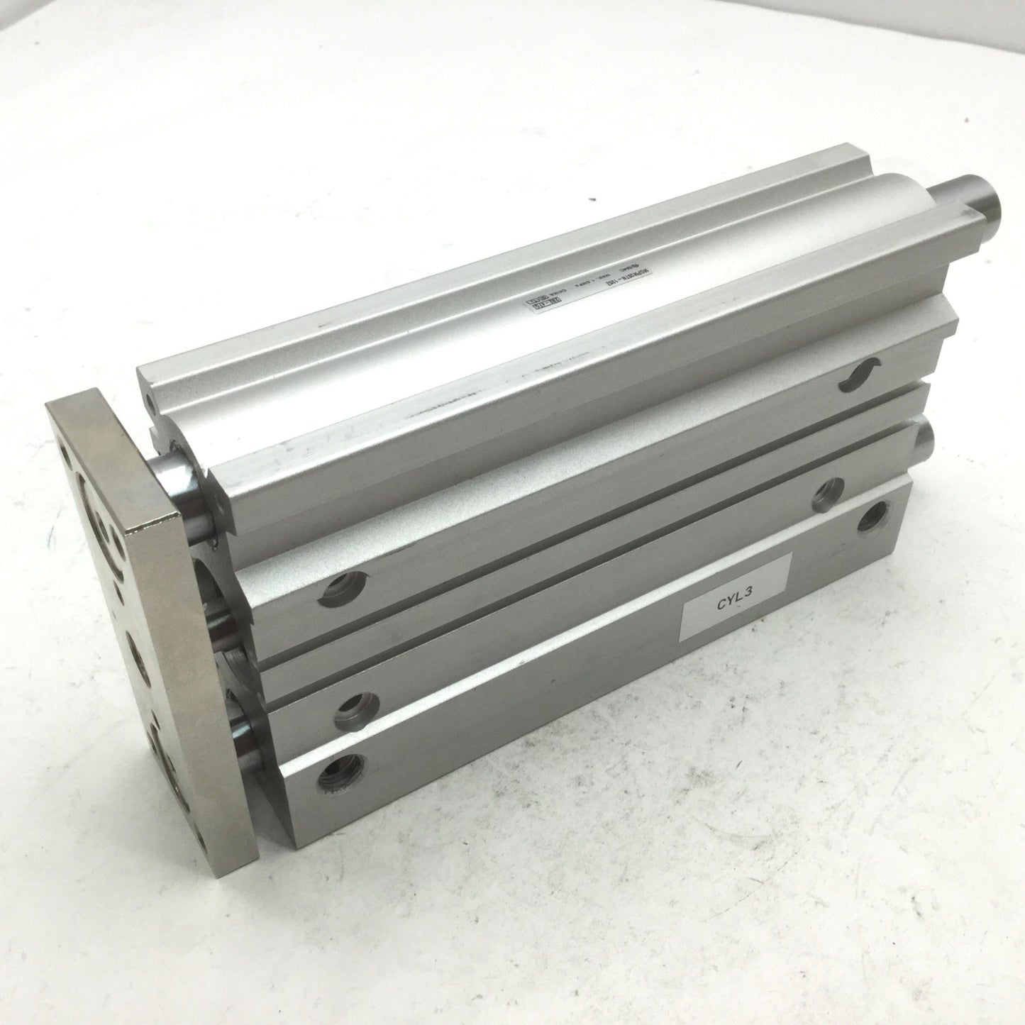 Used SMC MGPM25TN-125Z Compact Guide Cylinder Slide Bearing 25mm Bore 125mm Stroke