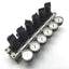 Used Manifold of 6 SMC NARM2500-B-N02 Regulator, Set Pressure: 0.05-0.85MPa, 1/4" NPT