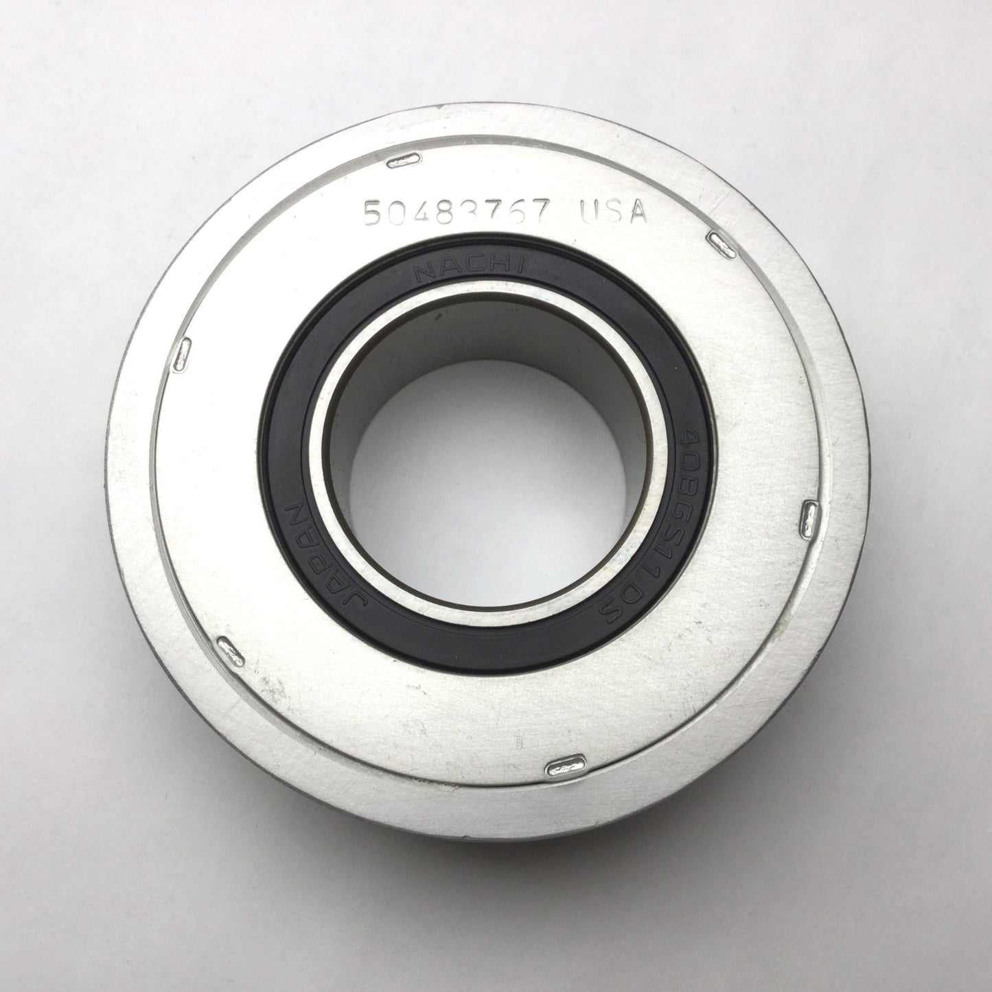 Used 50483757 Timing Belt Pulley, 56-Teeth, w/Nachi 40BGS11D Air Conditioning Bearing