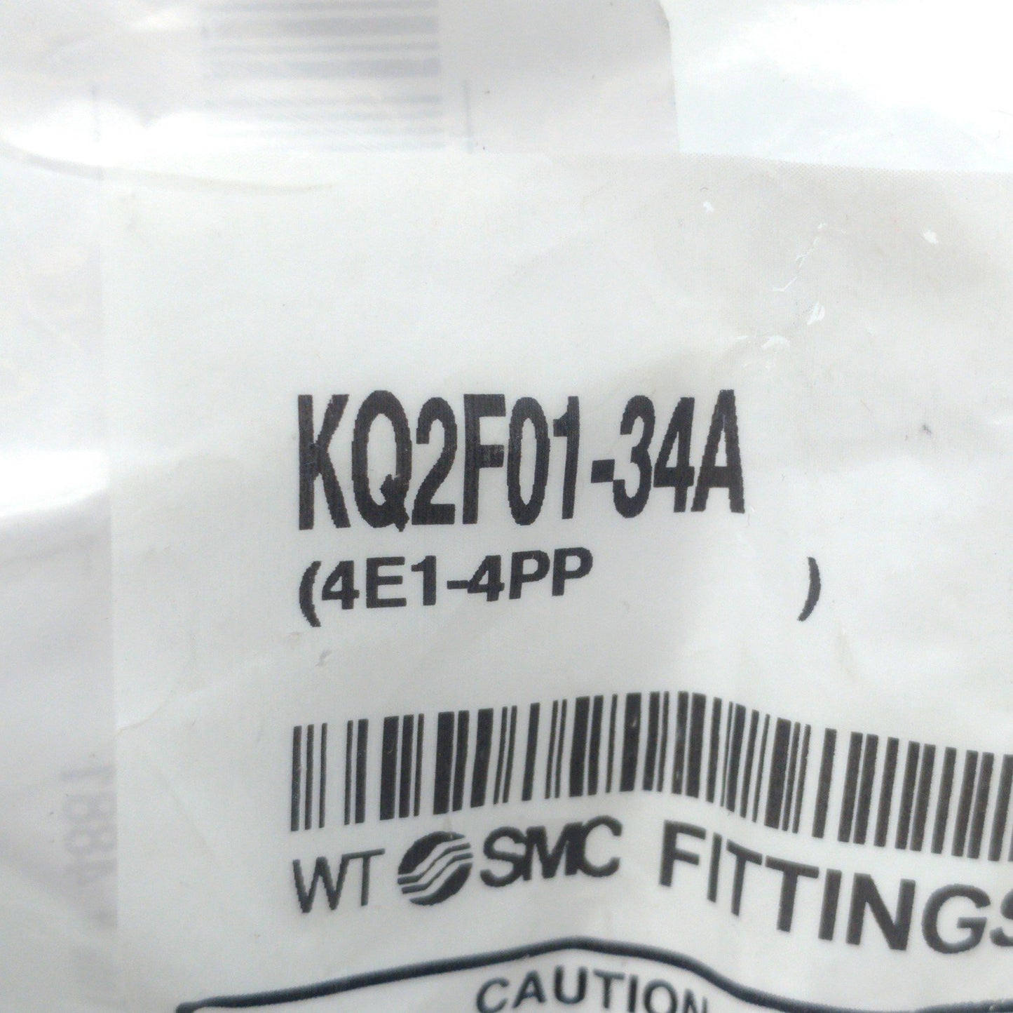 New – Open box Lot of 10 SMC KQ2F01-34A Brass Pneumatic Adapter Fitting 1/8"FNPT to 1/8" Hose