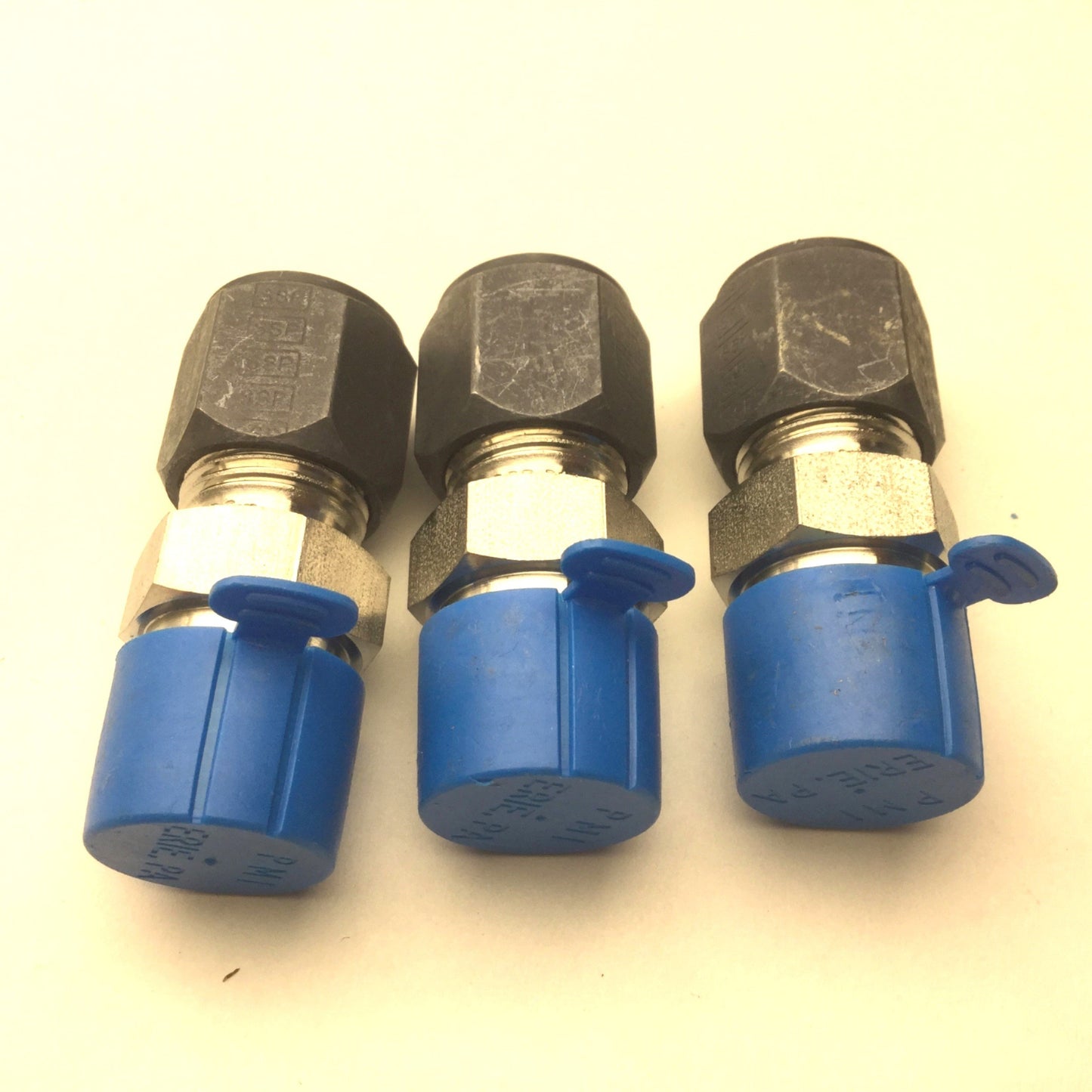 New – Open box Lot of 3 52245K539 Compression Fitting Straight Adapter, 1/2" NPT