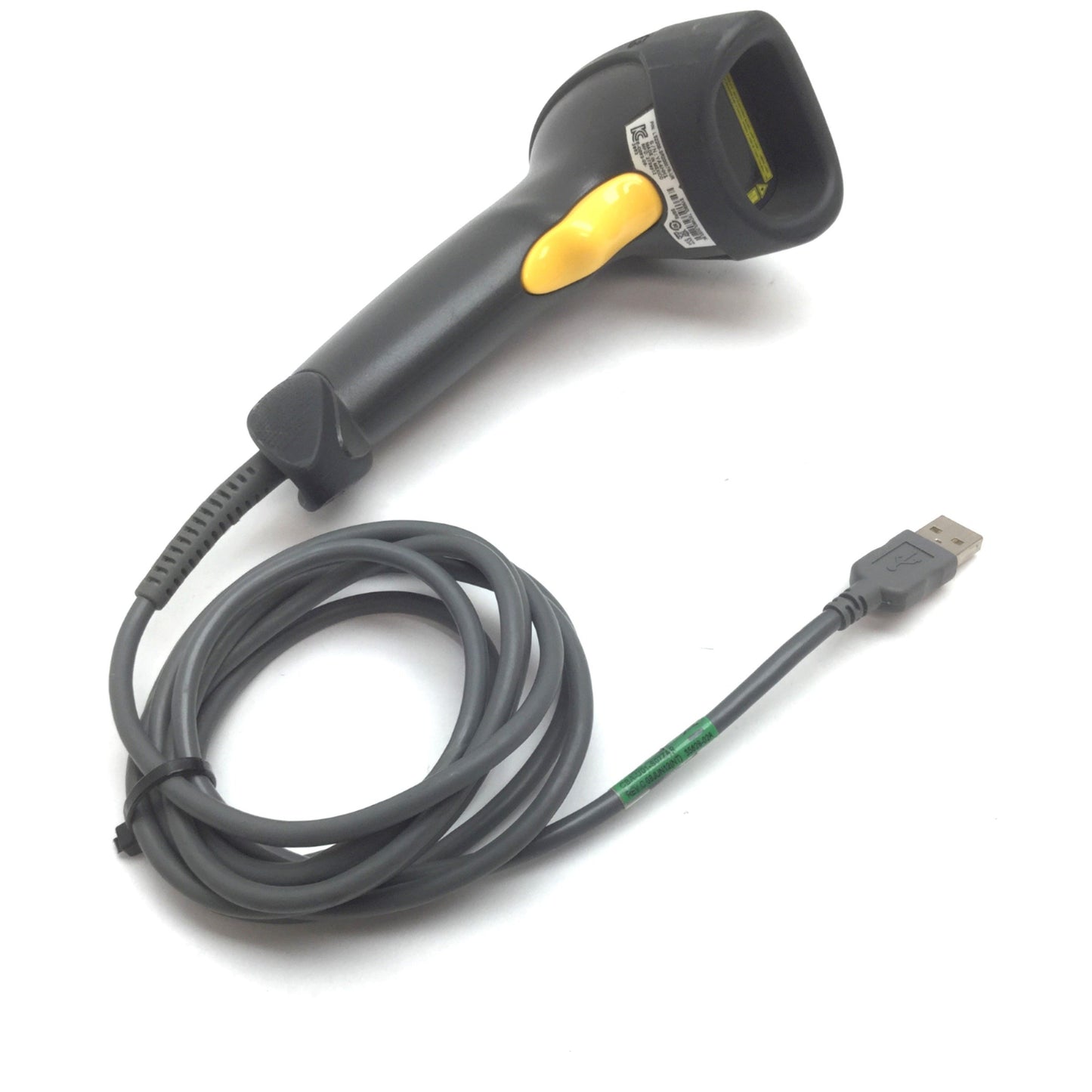 Used Symbol LS2208-SR20007R-UR Barcode Scanner, 100 Scan/sec, USB, Power: 5VDC 0.2A