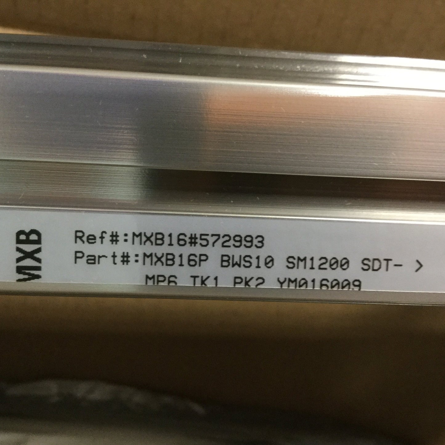 New – Open box Tolomatic MXB16P BWS10 SM1200 Belt Driven Profile Linear Actuator 1200mm Stroke