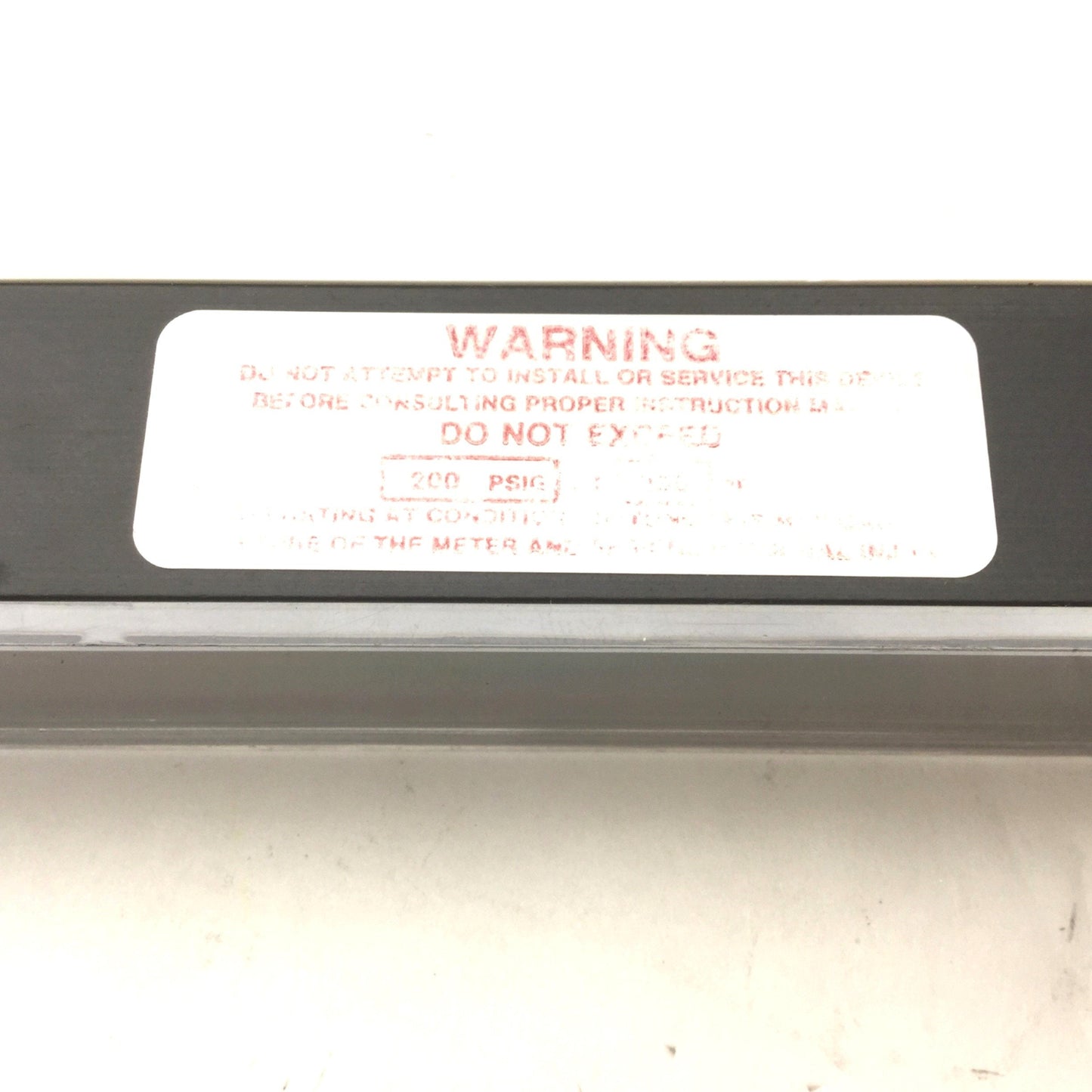 Used Advanced Specialty Gas Equipment FM43016 Flowmeter, FM 4336, Range: 0-150mm