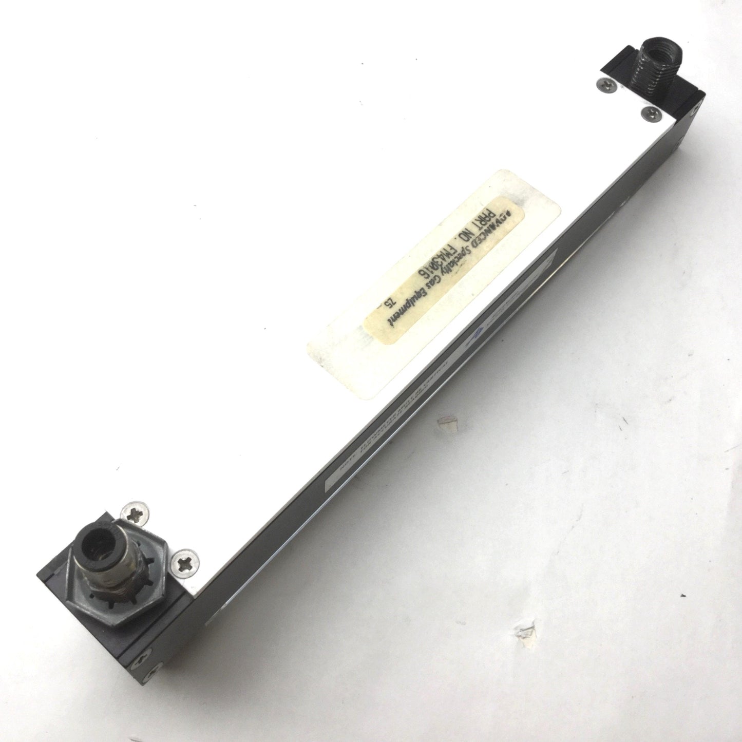 Used Advanced Specialty Gas Equipment FM43016 Flowmeter, FM 4336, Range: 0-150mm