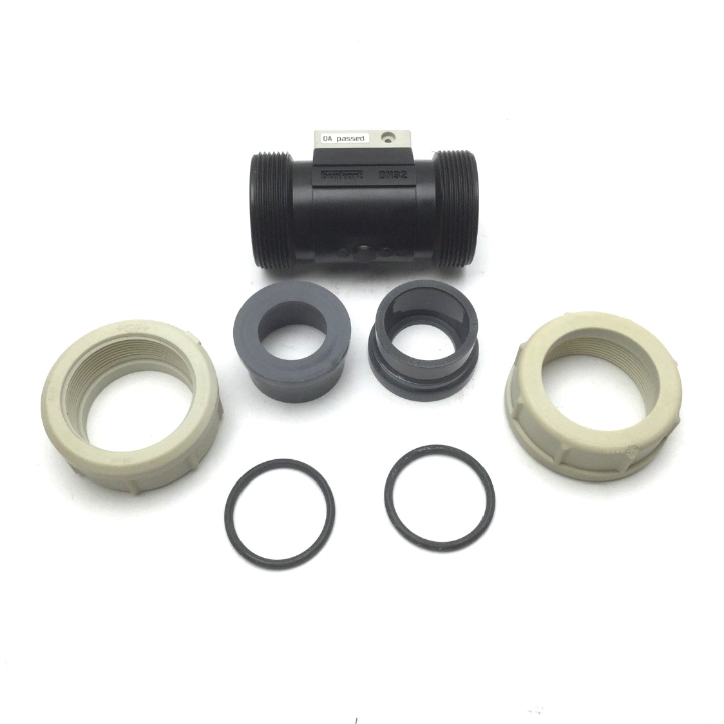 New – Open box Burkert S030-EPDM-PP-FLUEG-TIT Paddle Wheel Hall Effect Flow Sensor Fitting DN32