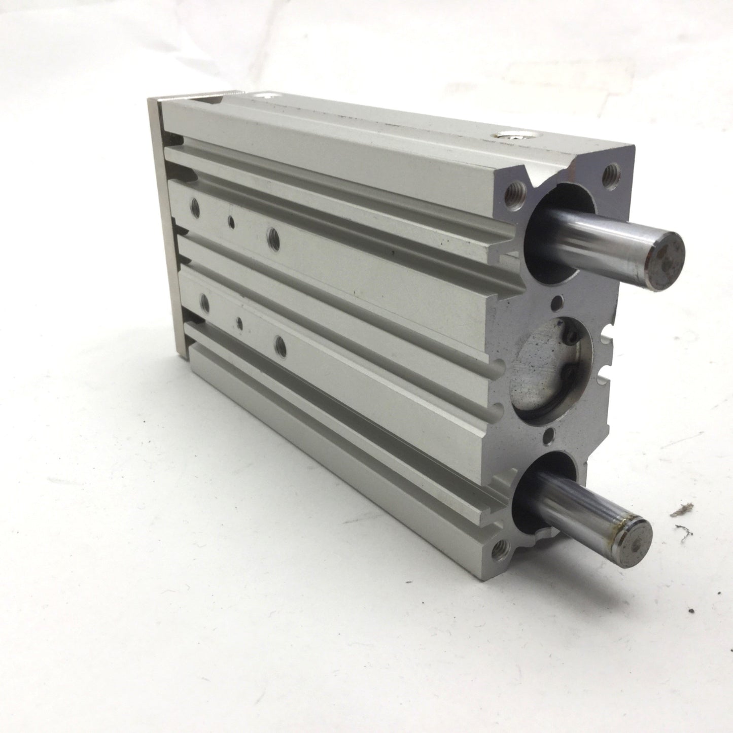 Used SMC MGPL20-100Z Guide Cylinder, Bore: 20mm, Stroke: 100mm, 1MPa Max