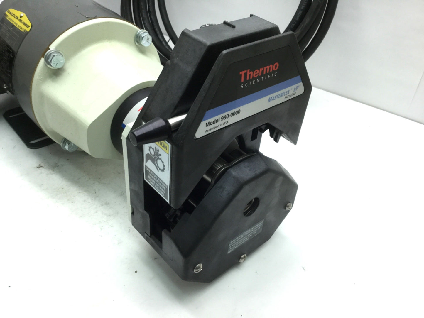 New – Open box Thermo Scientific 950-0000 Masterflex Peristaltic Pump, Baldor Motor 1/3hp