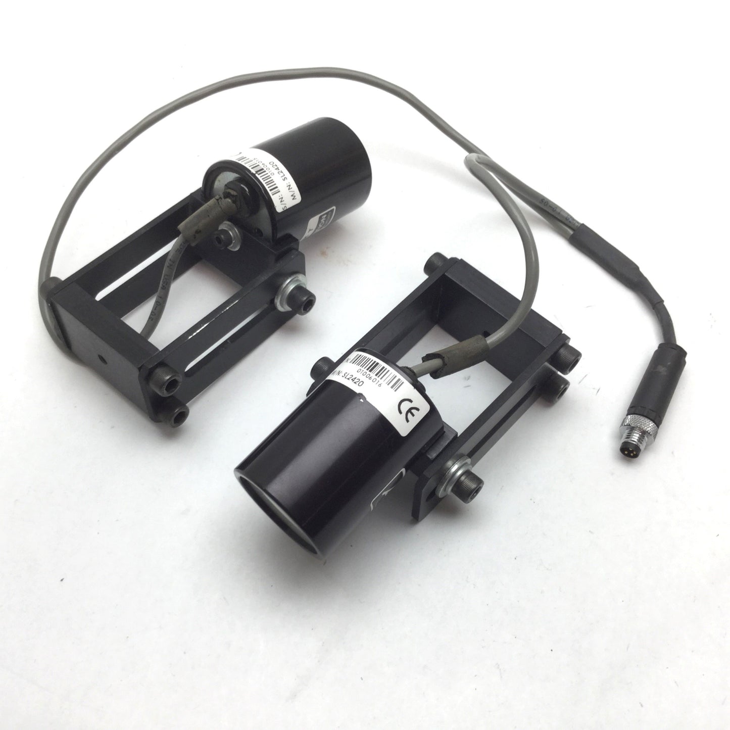 Used Advanced Illumination SL2420 Spot Light Module with 2x Lights, 24VDC, Medium