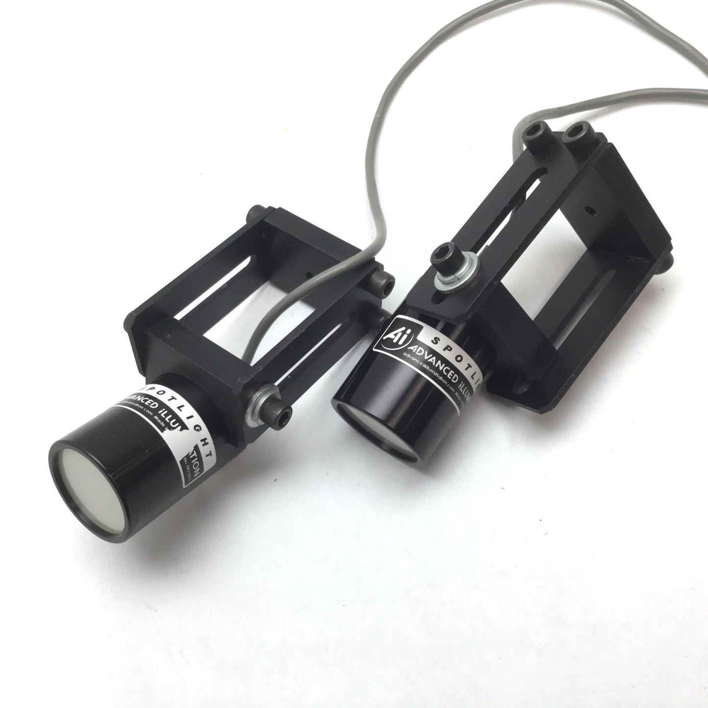 Used Advanced Illumination SL2420 Spot Light Module with 2x Lights, 24VDC, Medium