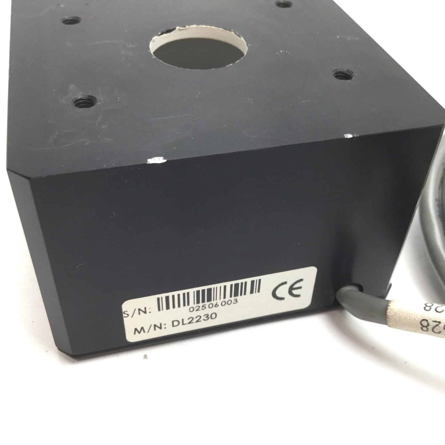 Used Advanced Illumination DL2230-660 Red Diffuse Dome Light, W/ 10ft Extension Cable