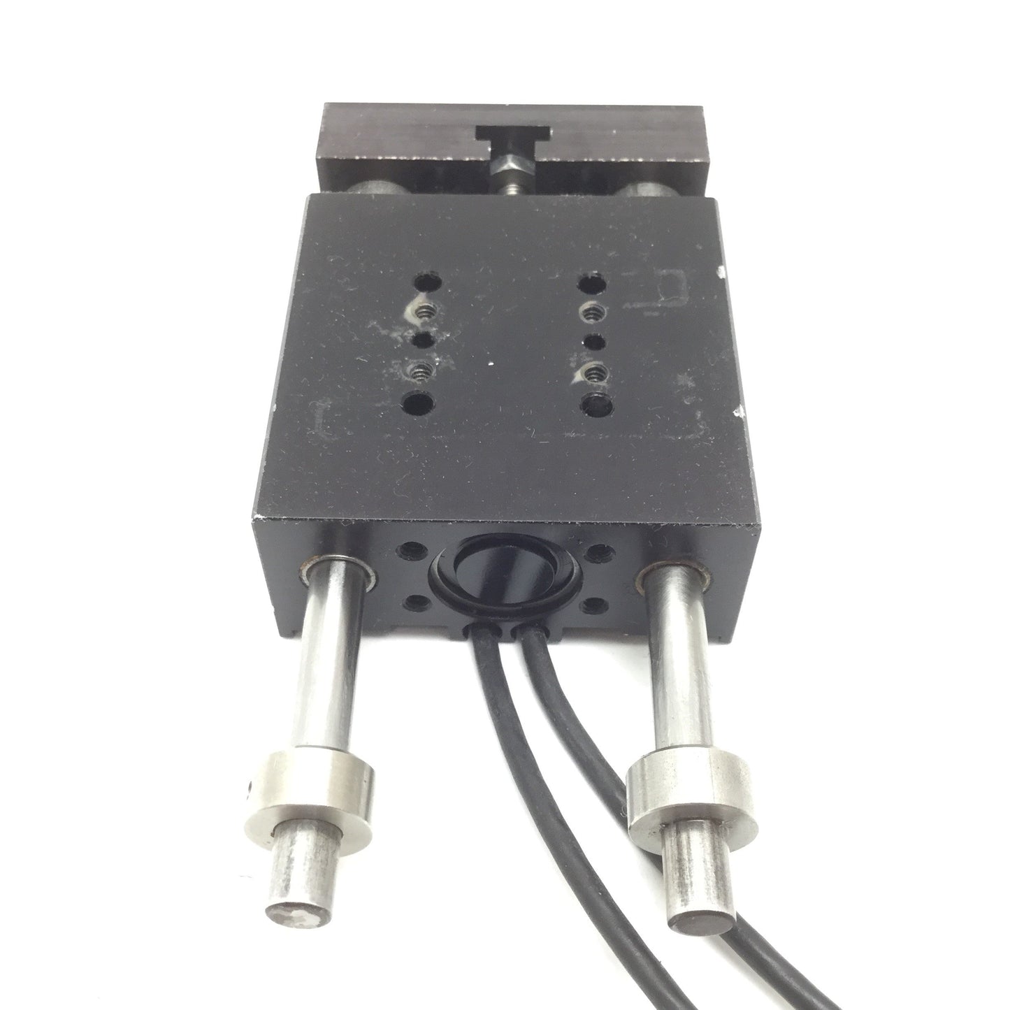 Used Robohand DLK-06-E-C-.5 Guided Cylinder, Stroke: 0.5", With 2x Position Sensors