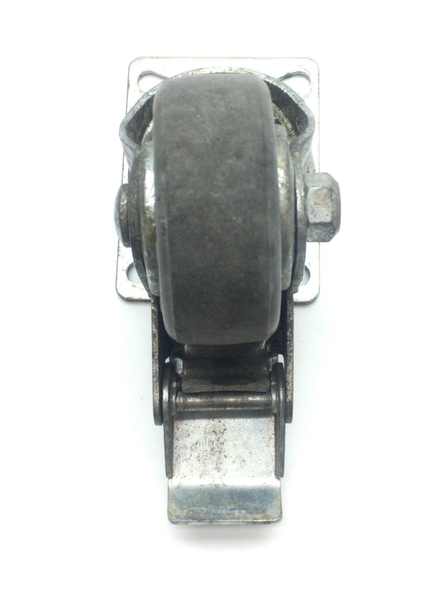 Used Lot of 4 Swivel Caster, 75mm Diameter 30mm Wide Wheel, Breaks, 75x55mm C2C Mount
