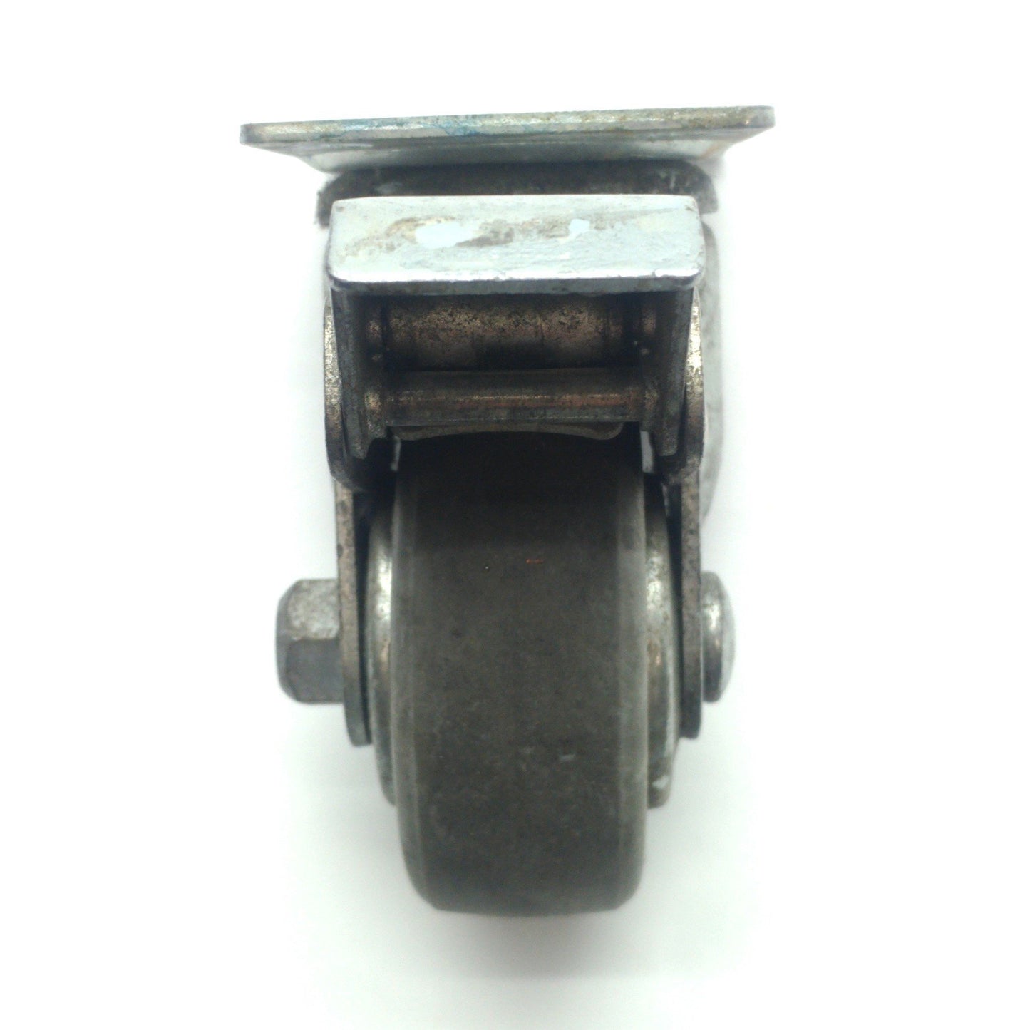 Used Lot of 4 Swivel Caster, 75mm Diameter 30mm Wide Wheel, Breaks, 75x55mm C2C Mount