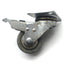 Used Lot of 4 Swivel Caster, 75mm Diameter 30mm Wide Wheel, Breaks, 75x55mm C2C Mount