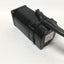 Used Yaskawa SGMAH-01BAF21 AC Sigma II Servo Motor, 100W, 100V, 8mm Shaft Dia