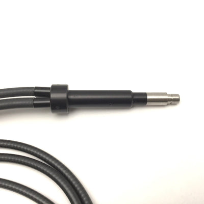 Used Dymax 37044 UV Curing Liquid Light Guide, 3-Pole, 1m, 3x 3mm Bundle, Wolf Style