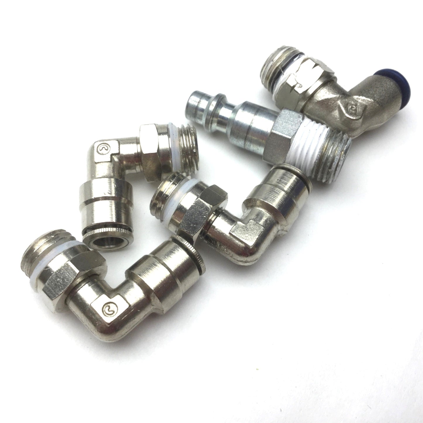 Used Lot of 53 Miscellaneous Assorted Fittings/Connectors, See Pictures for Details