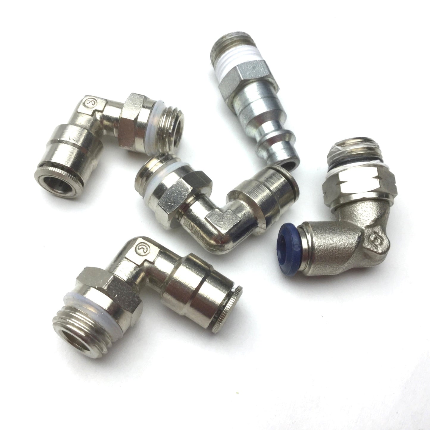 Used Lot of 53 Miscellaneous Assorted Fittings/Connectors, See Pictures for Details