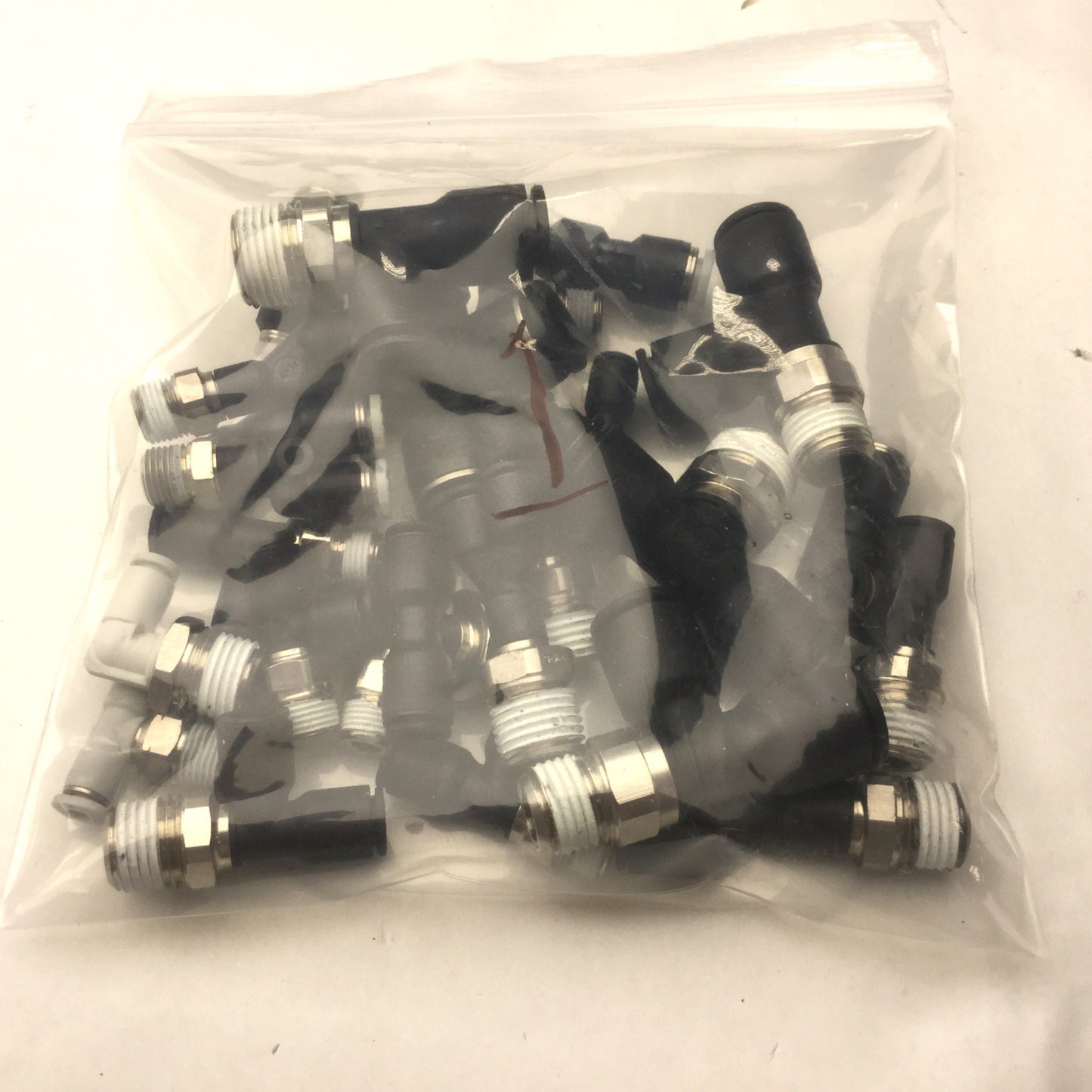 Used Lot of 25 Miscellaneous Assorted Fittings/Connectors, See Pictures for Details