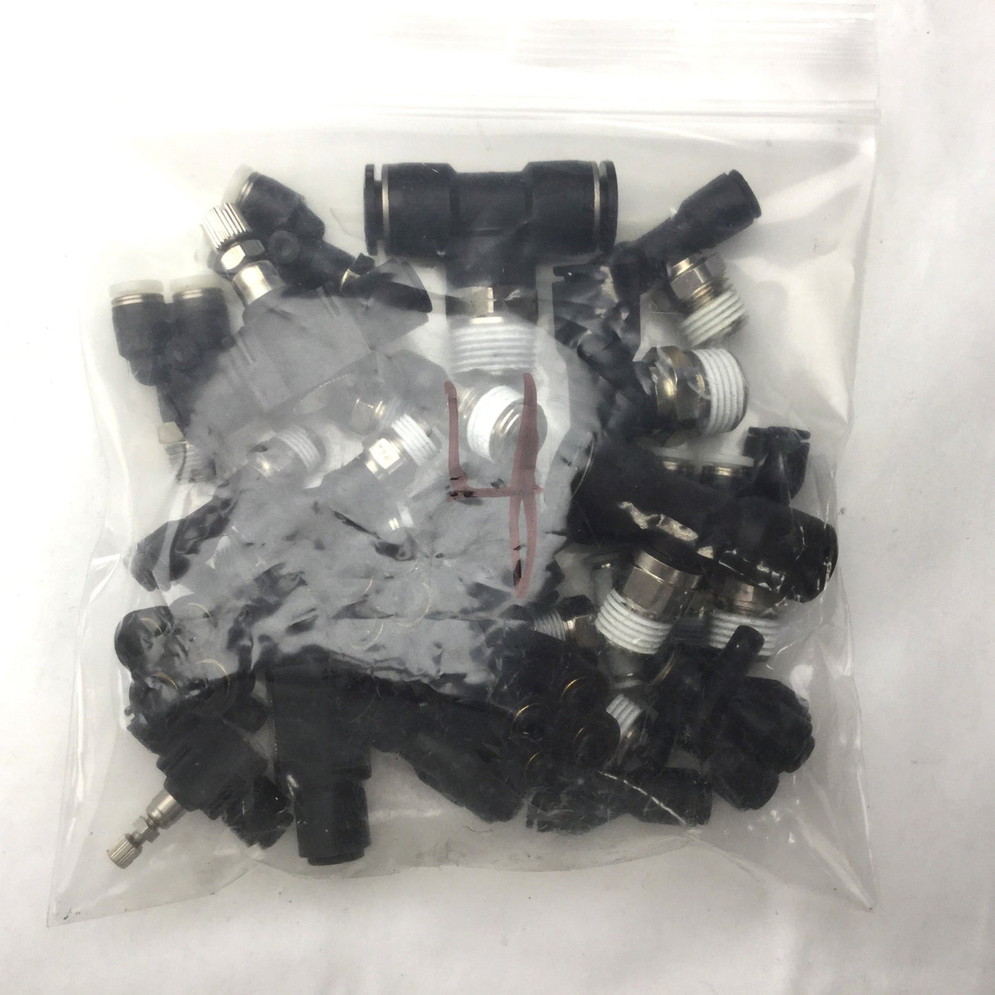 Used Lot of 25, Miscellaneous Assorted Fittings/Connectors, See Pictures for Details