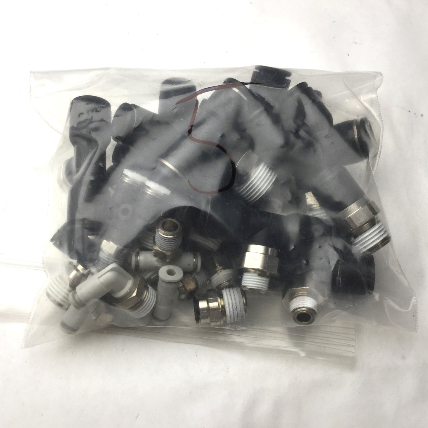 Used Lot of 25, Miscellaneous Assorted Fittings&Connectors, See Pictures for Details