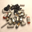 Used Lot of 25 Miscellaneous Assorted Connectors & Fittings, See Pictures for Details