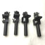 Used Lot of 4 Gimatic MFI-A09 Framing Cross Clamp With MFI-A162 Clamp Leg, Dia: 14mm