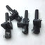 Used Lot of 4 Gimatic MFI-A09 Framing Cross Clamp With MFI-A162 Clamp Leg, Dia: 14mm