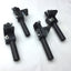 Used Lot of 4 Gimatic MFI-A09 Framing Cross Clamp With MFI-A162 Clamp Leg, Dia: 14mm