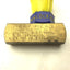 Used Deltrol EFL 10 B Easy Read Brass Flow Control Valve, 1/8" NPT, Range: 0-4