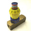 Used Deltrol EFL 10 B Easy Read Brass Flow Control Valve, 1/8" NPT, Range: 0-4