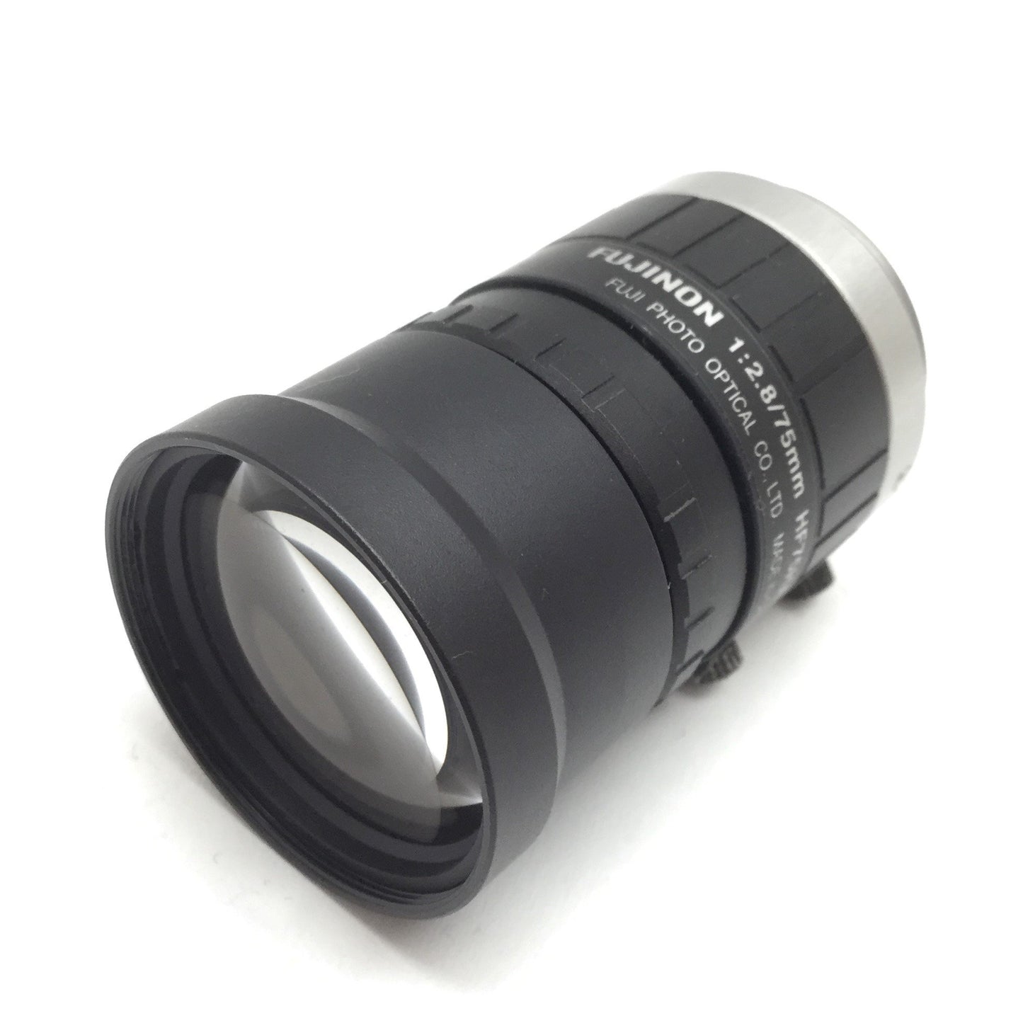 Used Fujinon HF75HA-1B Machine Vision Camera Lens 2/3" 75mm FL F2.8-22 C-Mount