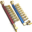 Used Burger & Brown Smartflow Hot & Cold 3/4" Aluminum Manifolds, 8 Ports Sized: 3/8"