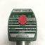 Used Asco 8262G012 Red Hat II Solenoid 2-Way Stainless Shutoff Valve 1/8" NPT, 120VAC