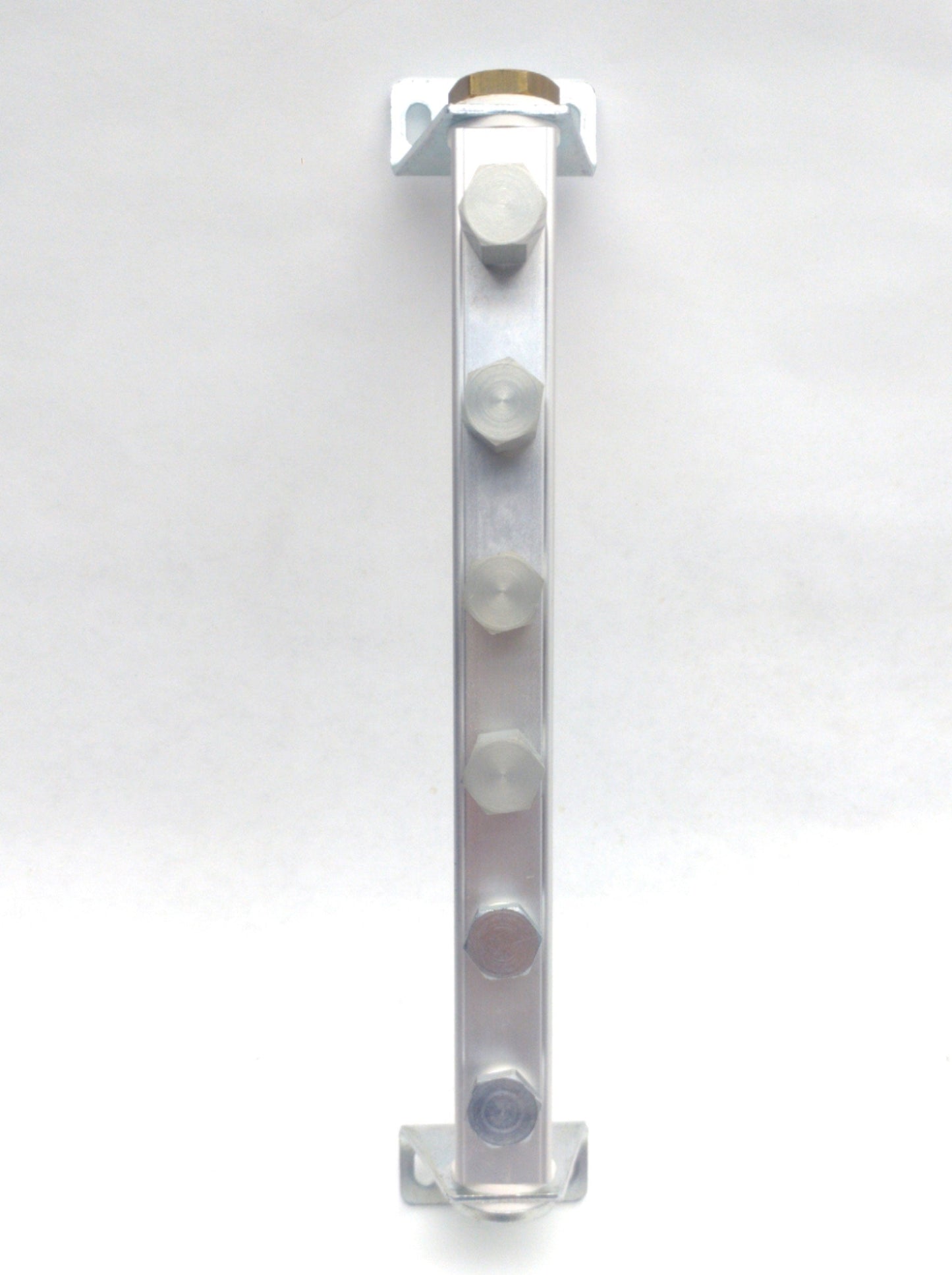 Used Festo PAL-1/8-6 Classic Manifold Strip, 6x 1/8G 1/4G Input, 9 7/8" Long