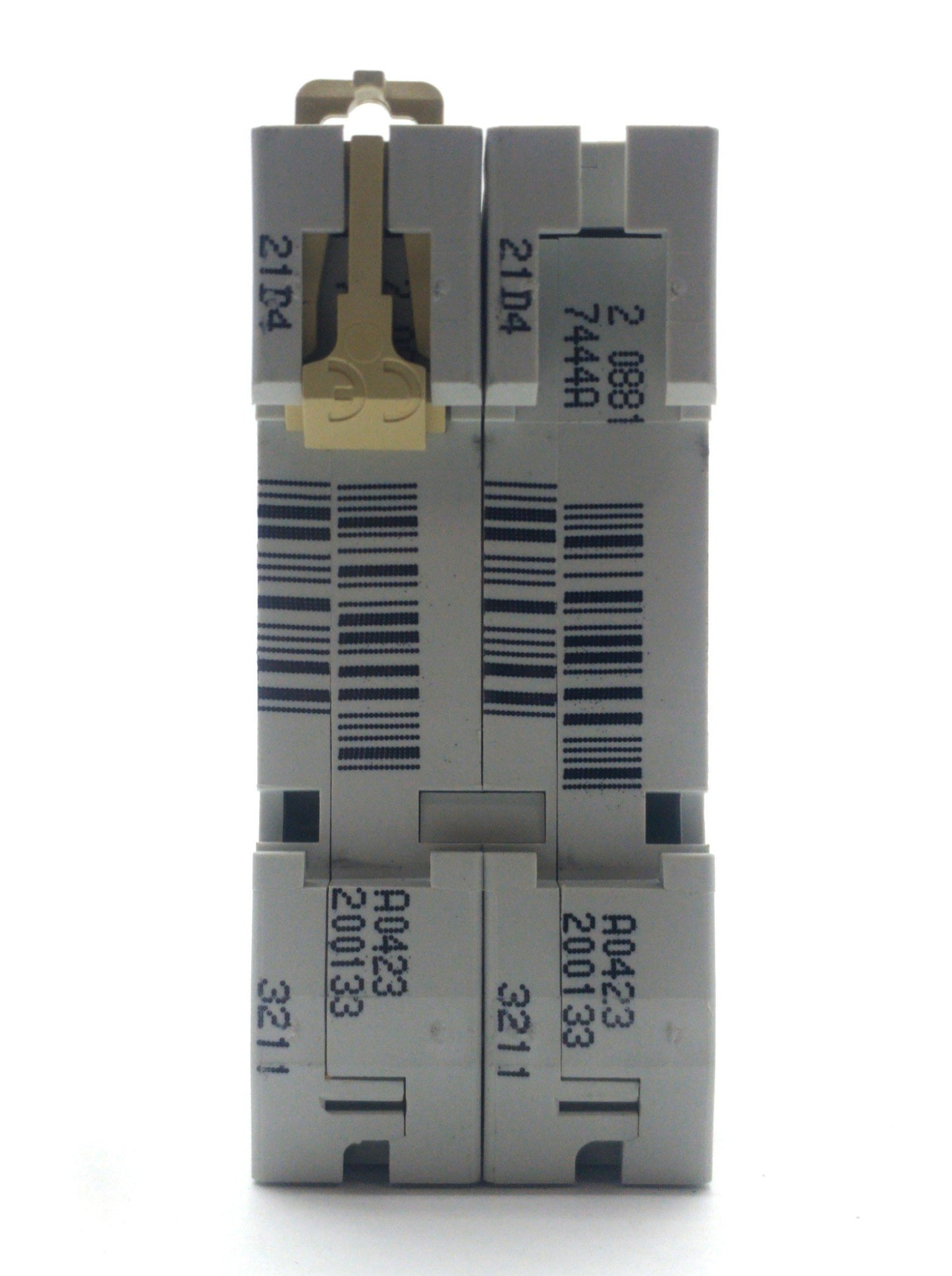 Used Merlin Gerin 17444 Circuit Breaker, 2-Pole Multi 9 C60N 5A Type-C, 480VAC/125VDC