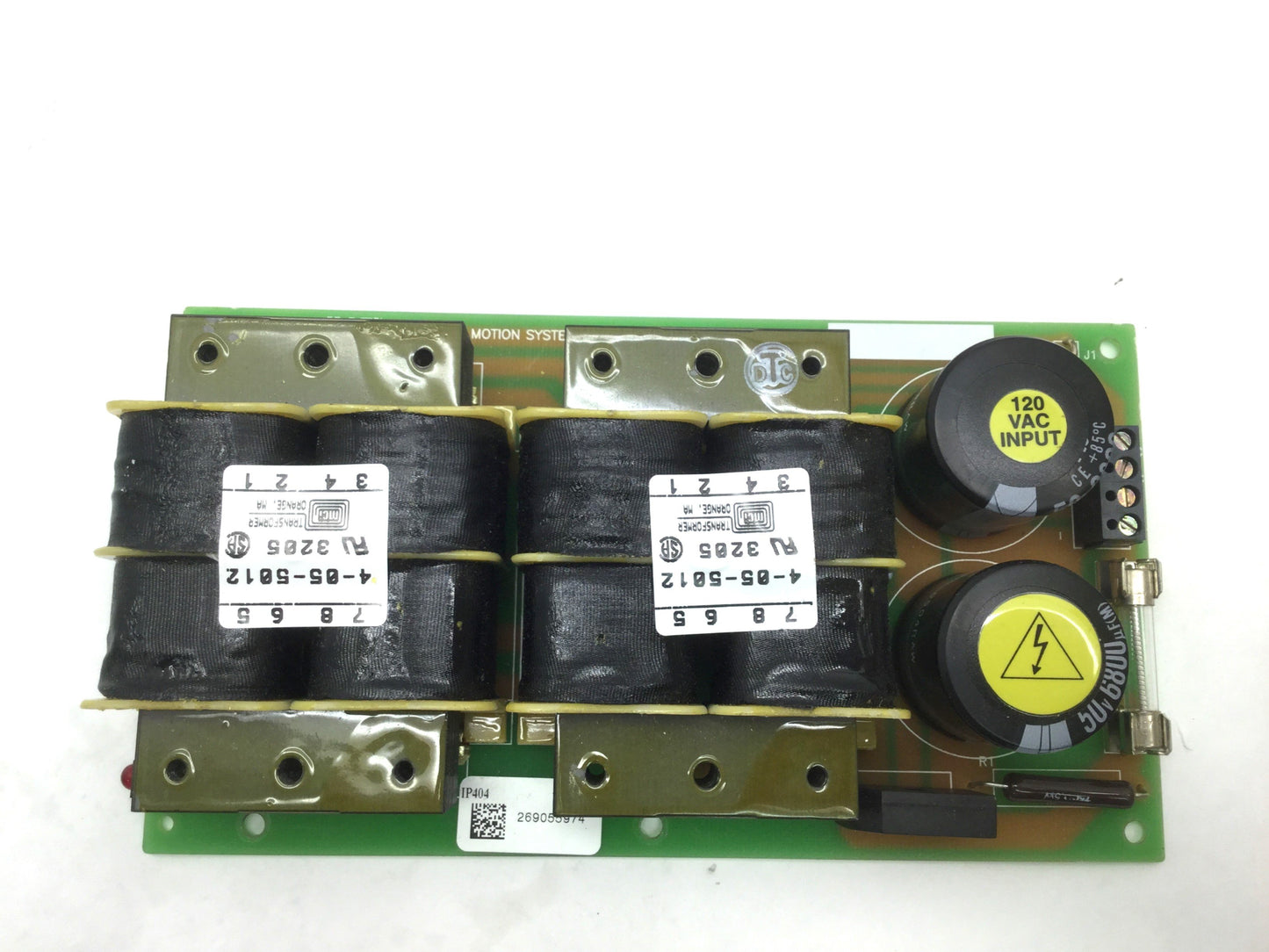 Used IMS IP404C Unregulated Linear Power Supply Out: 40VDC 4A IN: 115VAC