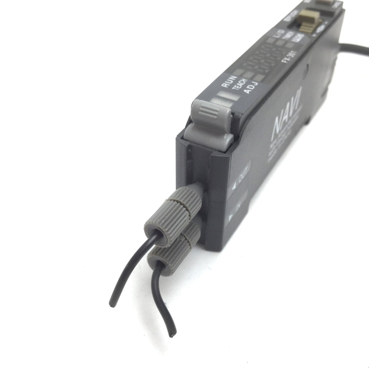 Used SUNX FX-301 NAVI Advanced Digital Fiber Sensor With Cable, *Missing Cover*