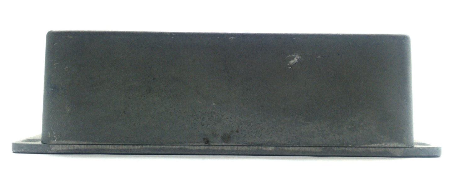 Used Lot of 2 Hammond 1590P1F Aluminum Enclosure, 6 x 3 3/4 x 2", 2x 3/4" Holes