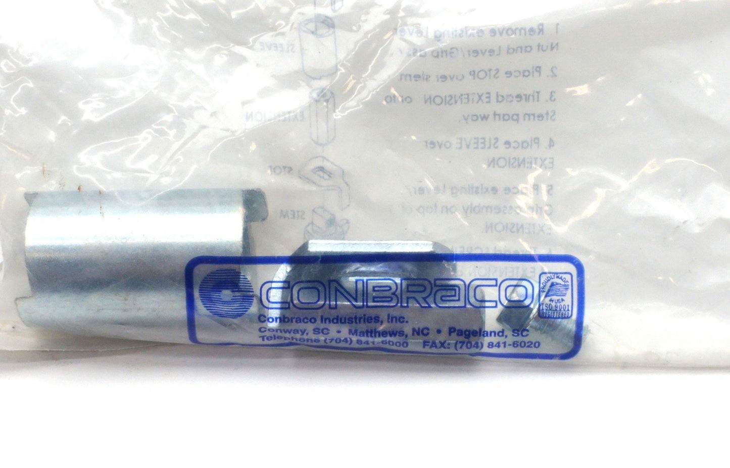 New Lot of 2 Conbraco 78-444-01 Apollo Stem Extension Kit, 2 1/4" Size