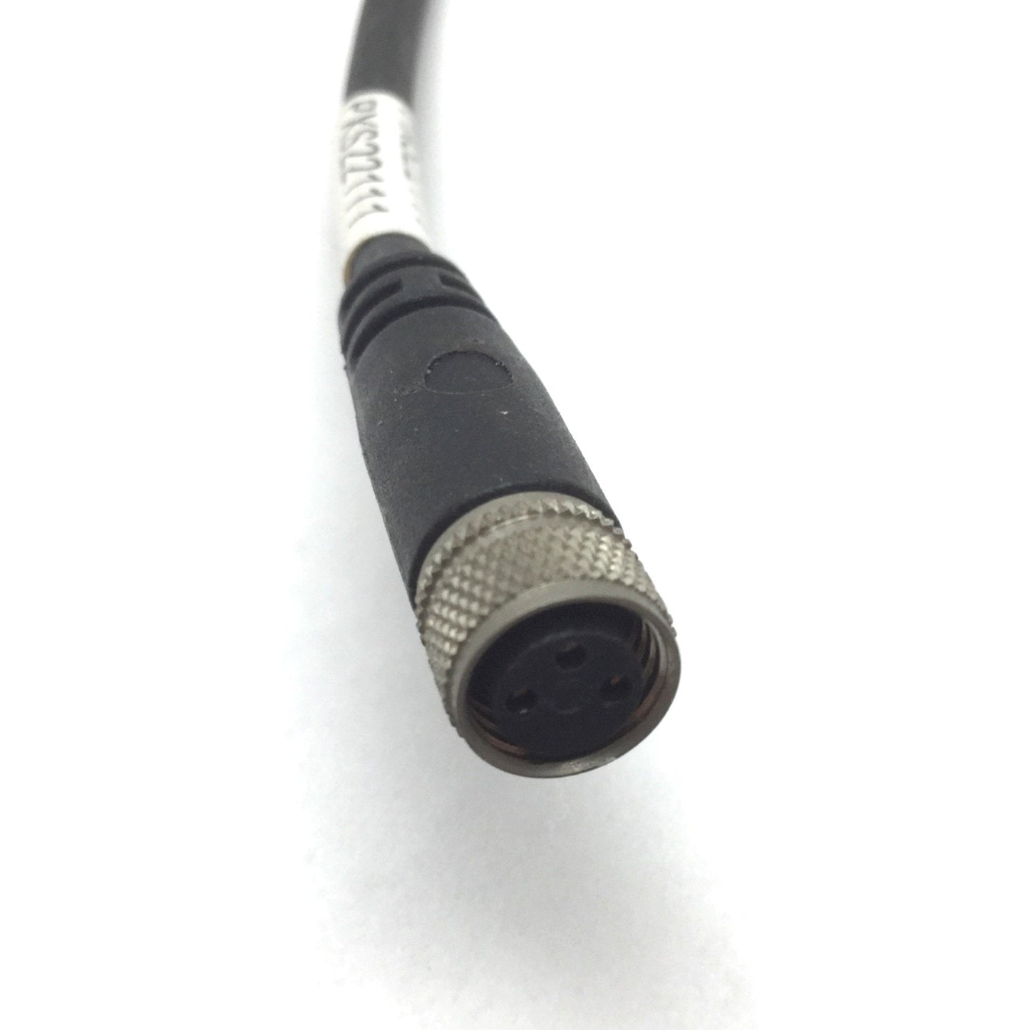 Used Lot of 3 M8 Picofast Cable, 3-Pin Female to Flying Leads, 3ft Long
