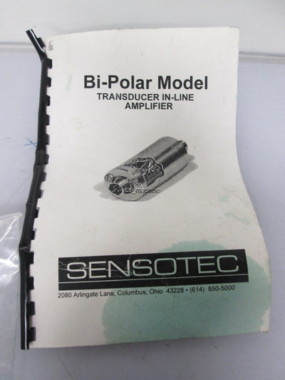 New New Sensotec Inline Transducer Amplifier 060-3656-20