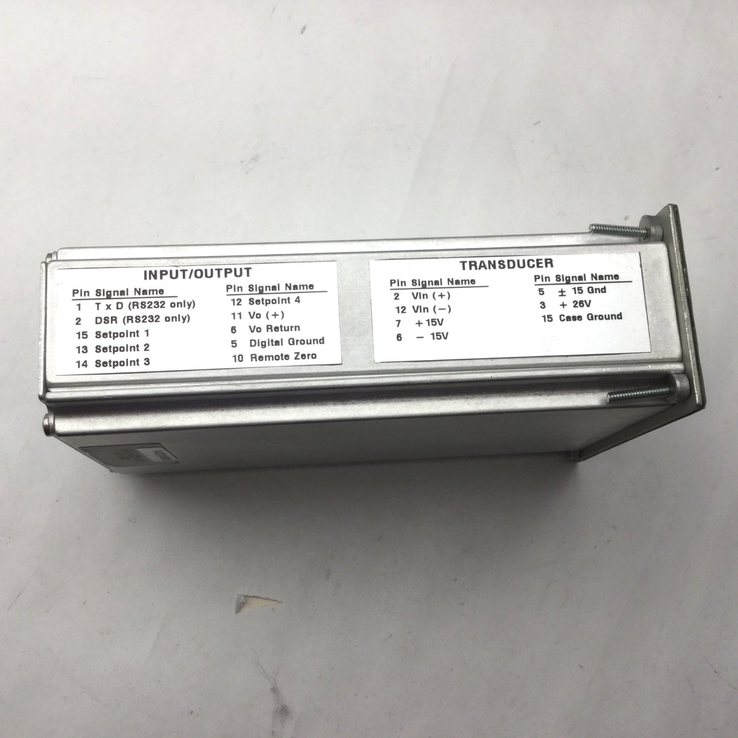 Used BOC Edwards W60810004 1575 120V W/RS232 Model 1575 Interface, 120V, See Pictures