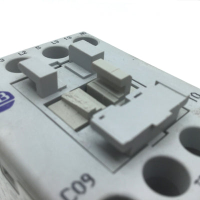 Used Allen Bradley 100-C09Z*01 Ser. A Contactor/Starter 25A, 600VAC, 24VDC Coil