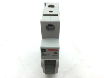 Used Eaton Cutler Hammer WMS1C04 Circuit Breakers Single-Pole 240VAC 4A DIN Rail