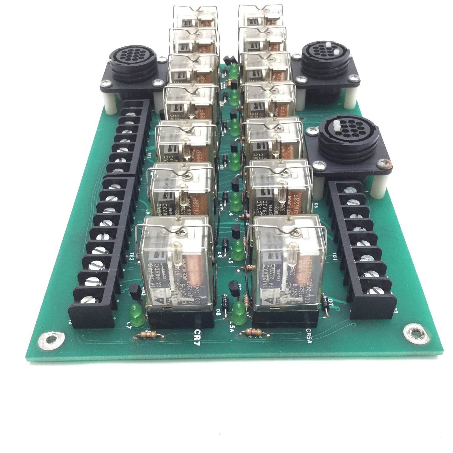 Used Industrial Information Control PC-REL-1B Relay Board, 14x Relay Modules